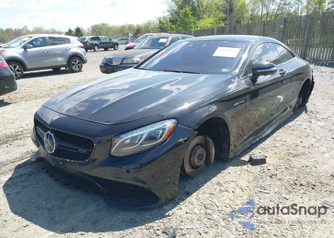 2015 Mercedes-Benz S 63 Amg 4Matic из США, поврежденный, VIN WDDXJ7JB5FA009385